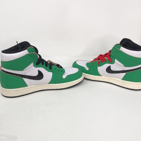Nike Women’s Air Jordan 1 High OG Retro DB4612-300 Lucky Green Sneakers - Size 8 - Picture 15 of 15